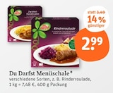 Menüschale im Angebot bei tegut in Erfurt Menüschale Angebote von Du Darfst bei tegut Erfurt für 2,99 €