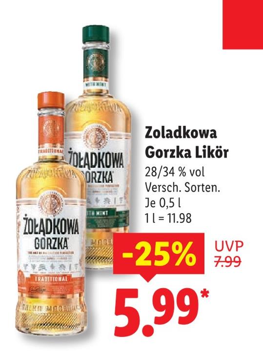 Gorzka Likör