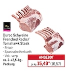 Duroc Schweine Frenched Racks/Tomahawk Steak Angebote von MASIATERO bei METRO Zwickau für 16,57 €