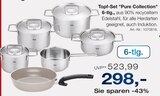 Topf-Set 'Pure Collection' 6-tlg. im Möbel Inhofer Prospekt Topf-Set 'Pure Collection' 6-tlg. von im aktuellen Möbel Inhofer Prospekt für 298,00 €