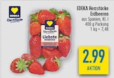 Erdbeeren Angebote von EDEKA Herzstücke bei diska Amberg für 2,99 €