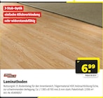 Aktuelles Laminatboden Angebot bei Hagebaumarkt in Kassel ab 20,52 €