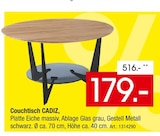 Couchtisch CADIZ für 179,00 € bei Zurbrüggen im Angebot Couchtisch CADIZ im aktuellen Zurbrüggen Prospekt