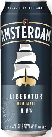 Bière Old Malt Liberator 8% vol.