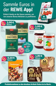 Jacobs im aktuellen REWE Prospekt (Heidelberg) Jacobs im REWE Prospekt "Dein Markt" mit 34 Seiten (Heidelberg)