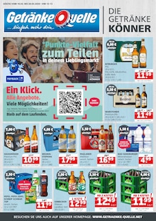 Pepsi im aktuellen Getränke Quelle Weydringer Prospekt (Paderborn) Pepsi im Getränke Quelle Weydringer Prospekt "...einfach mehr drin" mit 4 Seiten (Paderborn)