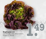 Aktuelle Salat Angebote bei E center in Frankfurt (Main) Aktuelles Kopfsalat rot Angebot bei E center in Frankfurt (Main) ab 1,49 €