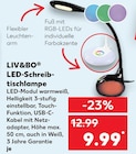 LED-Schreibtischlampe von LIV&BO für 9,99 € bei Kaufland im Angebot LED-Schreibtischlampe von LIV&BO im aktuellen Kaufland Prospekt