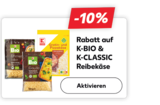 Reibekäse von K-Bio im aktuellen Kaufland Prospekt für 
