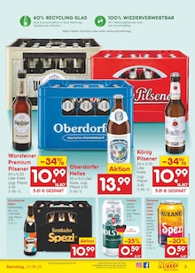 Krombacher im Netto Marken-Discount Prospekt "Aktuelle Angebote" mit 63 Seiten (Nordhorn)