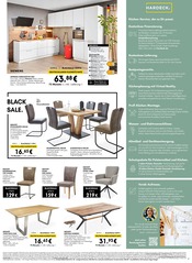 Tisch im HARDECK Prospekt in Dormagen Aktueller HARDECK Prospekt mit Tisch, "BLACK WEEK", Seite 7