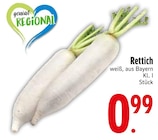 Rettich für 0,99 € bei EDEKA im Angebot Rettich im aktuellen EDEKA Prospekt