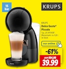 Dolce Gusto Piccolo Angebote von Krups bei Lidl Mühlhausen für 39,99 €