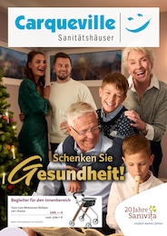 Sanitäts- und Gesundheitshaus Carqueville GmbH Prospekt für Schömberg: "Schenken Sie Gesundheit!", 6 Seiten, 12.11.2025 - 31.01.2026