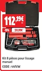 Promo Kit 8 pièces pour lissage manuel à 112,19 € dans le catalogue Screwfix à Évreux