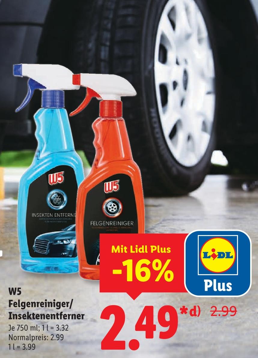 Felgenreiniger/ Insektenentferner