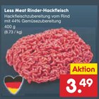 Less Meat Rinder-Hackfleisch Angebote bei Netto Marken-Discount Pforzheim für 3,49 €