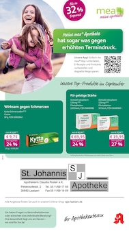 mea - meine apotheke Prospekt Unsere September-Angebote mit 4 Seiten