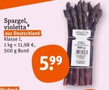 Spargel violetta Angebote bei tegut Frankenthal für 5,99 €