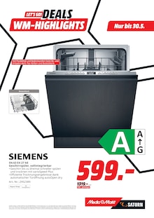 Geschirrspüler im aktuellen MediaMarkt Saturn Prospekt (Mannheim) Geschirrspüler im MediaMarkt Saturn Prospekt "LET’S GO! DEALS" mit 24 Seiten (Mannheim)