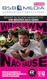 BSB mobilfunk Prospekt für Rostock: "WIR HOLEN DIE WM NACH HAUSE", 8 Seiten, 01.05.2026 - 31.05.2026