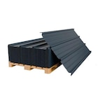 Plaque acier anthracite Ondométal - L. 3 m x l. 90 cm - Sedpa France - Sedpa France en promo chez Castorama Plaque acier anthracite Ondométal - L. 3 m x l. 90 cm - Sedpa France - Sedpa France dans le catalogue Castorama