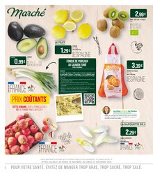 Prospectus Supermarchés Match de la semaine "C'EST TOUS LES JOURS LE MARCHÉ" avec 2 pages, valide du 18/11/2025 au 30/11/2025 pour Bouzonville et alentours