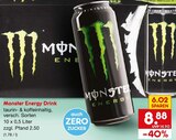 Aktuelle Energydrink Angebote bei Netto Marken-Discount in Schonungen Aktuelles Energy Drink Angebot bei Netto Marken-Discount in Schonungen ab 8,88 €