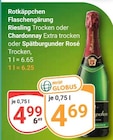 Flaschengärung Riesling Trocken im Angebot bei GLOBUS in Gotha Flaschengärung Riesling Trocken Angebote von Rotkäppchen bei GLOBUS Gotha für 4,69 €