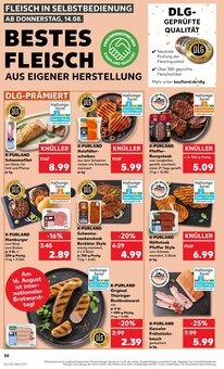 Steak im Kaufland Prospekt "Aktuelle Angebote" mit 56 Seiten (Kiel)