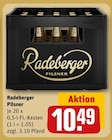 Pilsner Angebote von Radeberger bei REWE Esslingen für 10,49 €