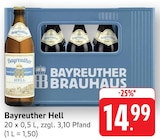 Aktuelles Bayreuther Hell Angebot bei EDEKA in Koblenz ab 14,99 €