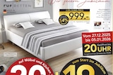 Polsterbett Angebote bei BRAUN Möbel-Center St. Ingbert für 999,00 €