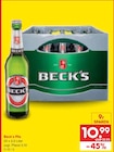 Pils im Angebot bei Netto Marken-Discount in Ribnitz-Damgarten Pils Angebote von Beck's bei Netto Marken-Discount Ribnitz-Damgarten für 10,99 €
