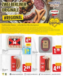 Currywurst Angebot & Preis im aktuellen EDEKA Prospekt Currywurst Angebot im aktuellen EDEKA Prospekt auf Seite 22