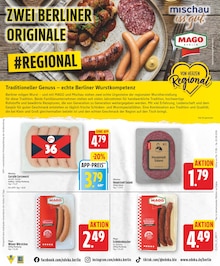 Mettwurst im aktuellen EDEKA Prospekt (Berlin) Mettwurst im EDEKA Prospekt "Aktuelle Angebote" mit 28 Seiten (Berlin)