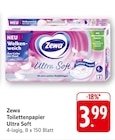 EDEKA Tübingen - Toilettenpapier Ultra Soft Angebot im Prospekt Toilettenpapier Ultra Soft bei EDEKA im Tübingen Prospekt für 3,99 €