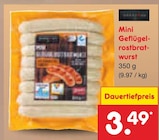 Aktuelles Mini Geflügelrostbratwurst Angebot bei Netto Marken-Discount in Dresden ab 3,49 €