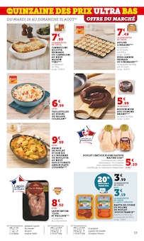 Promotion Jambon Cru dans le prospectus Hyper U, valable du 26/08/2025 au 07/09/2025 Promo Jambon Cru dans le catalogue Hyper U du moment à la page 33