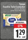 Feuchte Toilettentücher bei E center im Velbert Prospekt für 1,29 €