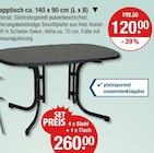 Klapptisch bei V-Markt im Bobingen Prospekt für 120,00 €