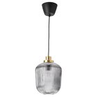 Hängeleuchte Messing/Klarglas grau im IKEA Prospekt Hängeleuchte Messing/Klarglas grau von SOLKLINT im aktuellen IKEA Prospekt für 29,99 €