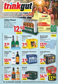 Wodka im Trinkgut Prospekt "Aktuelle Angebote" mit 10 Seiten (Düsseldorf)