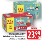 Baby Dry Windeln Angebote von Pampers bei E center Filderstadt für 23,99 €