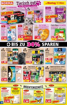 Katzenstreu im Norma Prospekt "Mehr fürs Geld" mit 20 Seiten (Hagen (Stadt der FernUniversität))