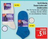 Damen Socken Angebote von Gut & Günstig bei Marktkauf Schweinfurt für 5,55 €