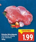 Frische Hirschkeule im aktuellen E center Prospekt