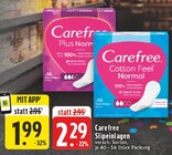 Plus Normal Angebote von Carefree bei E center Iserlohn für 1,99 €