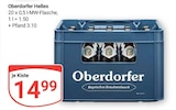 Helles im Angebot bei GLOBUS in Borna Helles Angebote von Oberdorfer bei GLOBUS Borna für 14,99 €