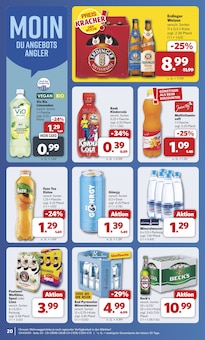 Wasser Angebot im aktuellen combi Prospekt auf Seite 20